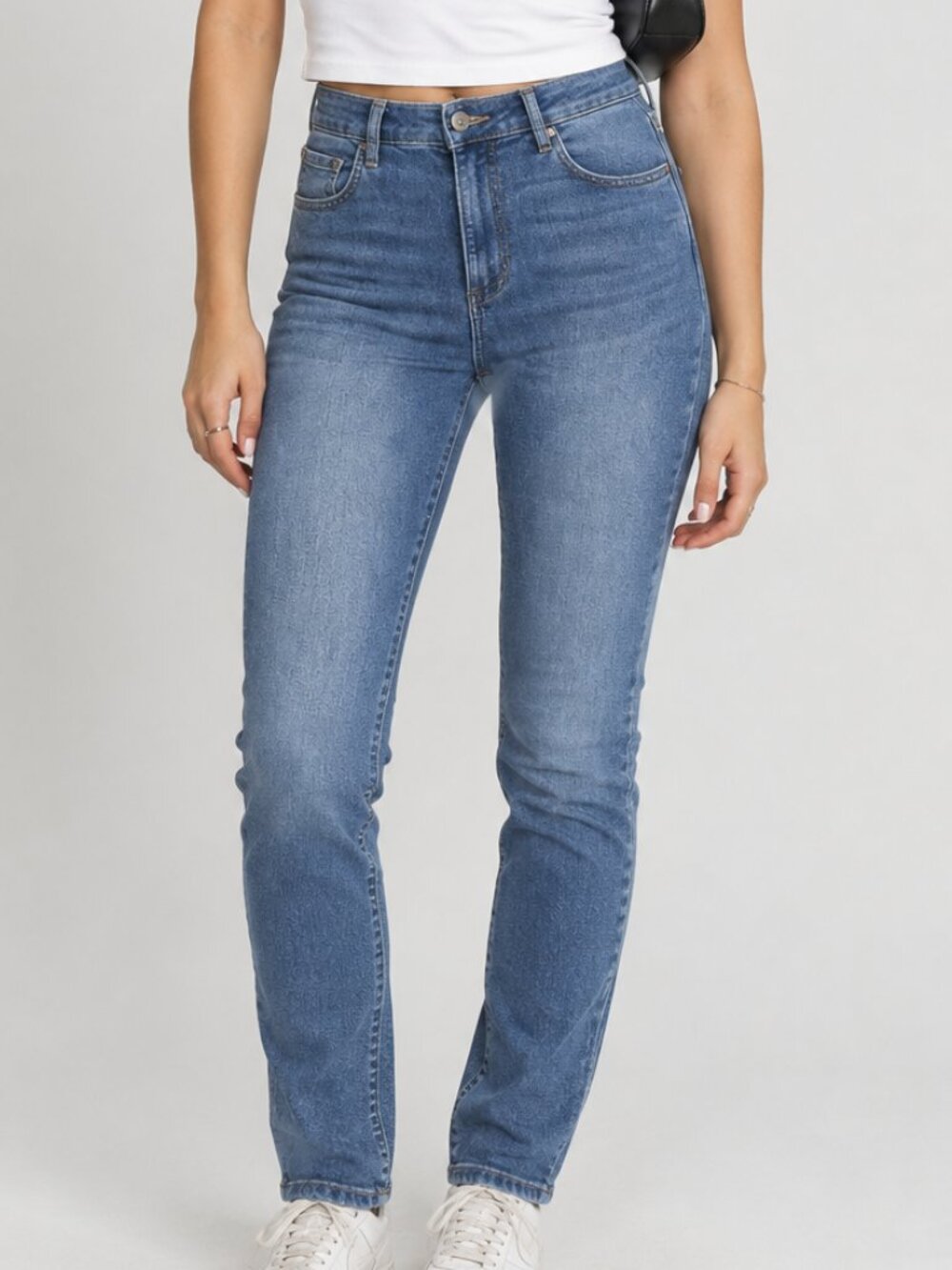 Garage Women's Medium Wash High Rise Skinny Jeans Size 5